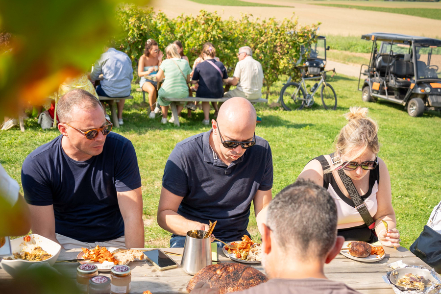 Wijntours | Ontdek de regio in een golfkar incl. lunch + fles Bilzamico - afbeelding 2