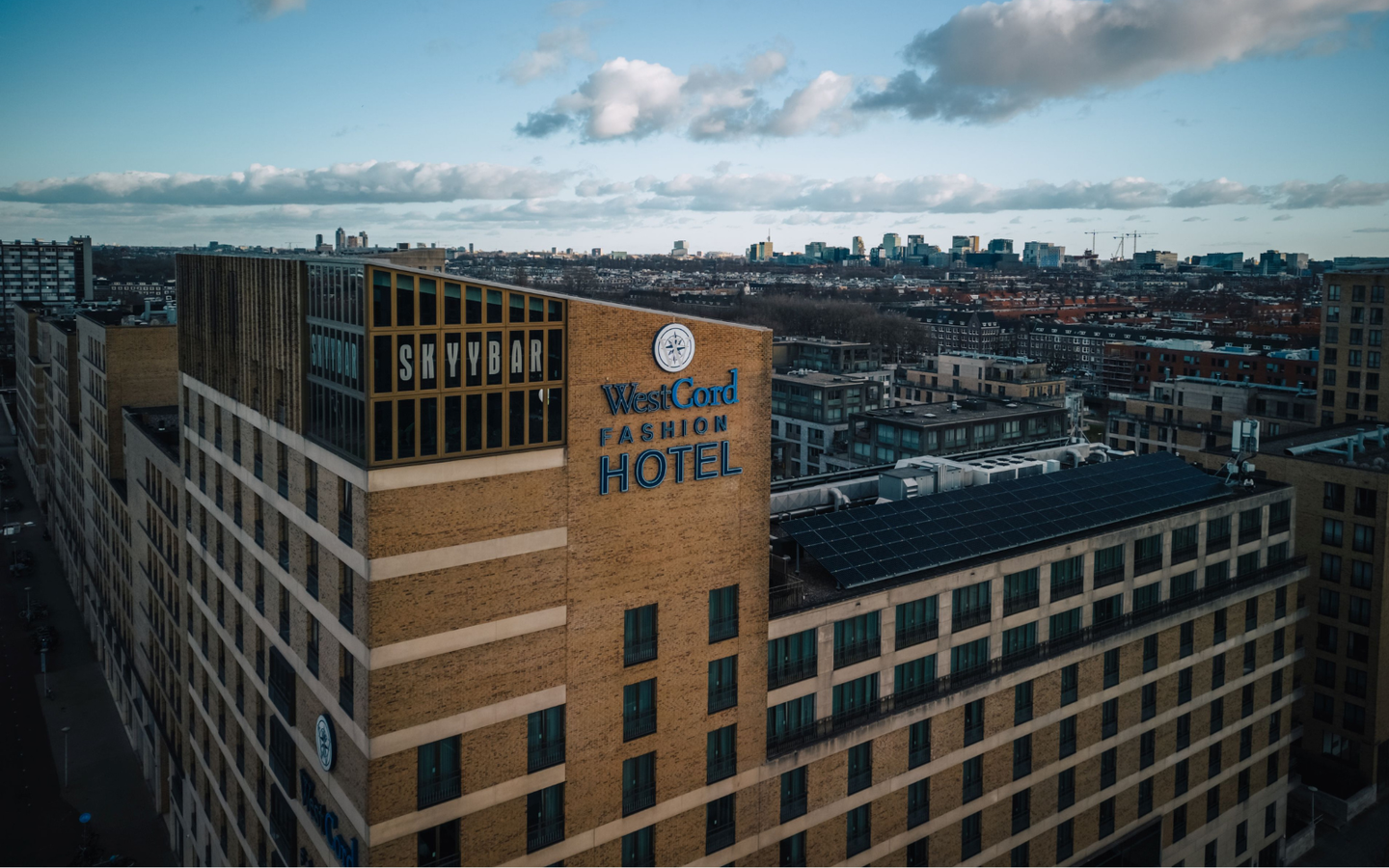 WestCord Fashion Hotel Amsterdam | 3 Daags verblijf in een 4*-hotel met wellness en skybar met panoramisch uitzicht - afbeelding 6