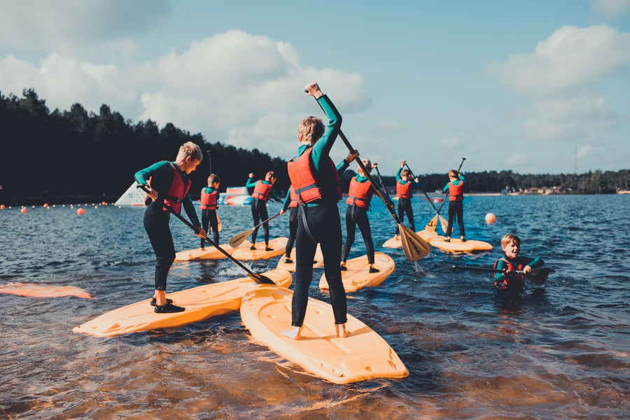 Groepsles SUP board (2u) div. locaties - afbeelding 1