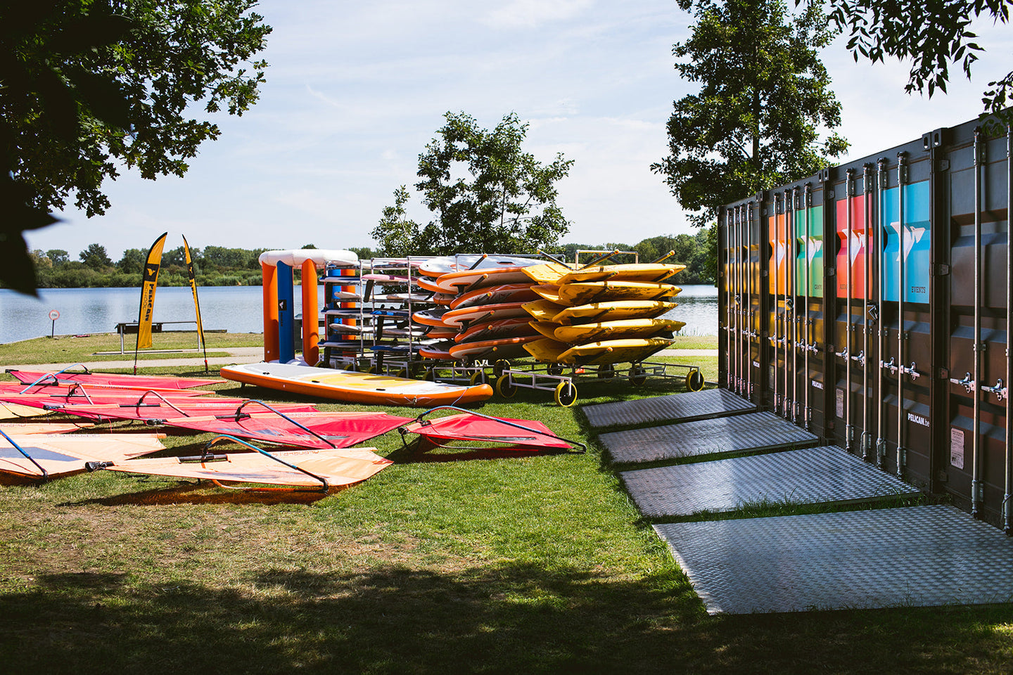 Groepsles windsurfen (3u) Lilse Bergen/De Nekker - afbeelding 4