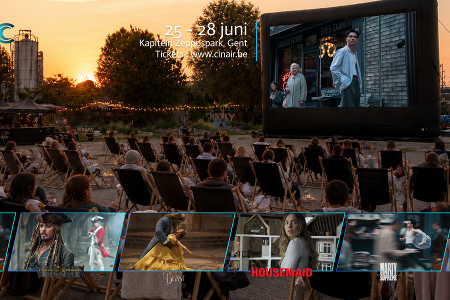 Cinair openluchtcinema (Gent) incl. extra snack - afbeelding 1