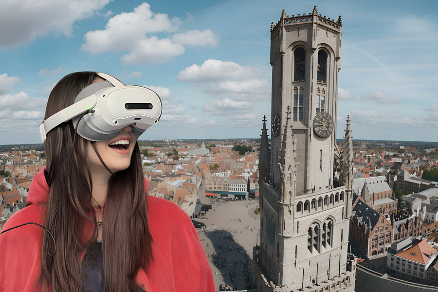 Fly over Bruges - afbeelding 1
